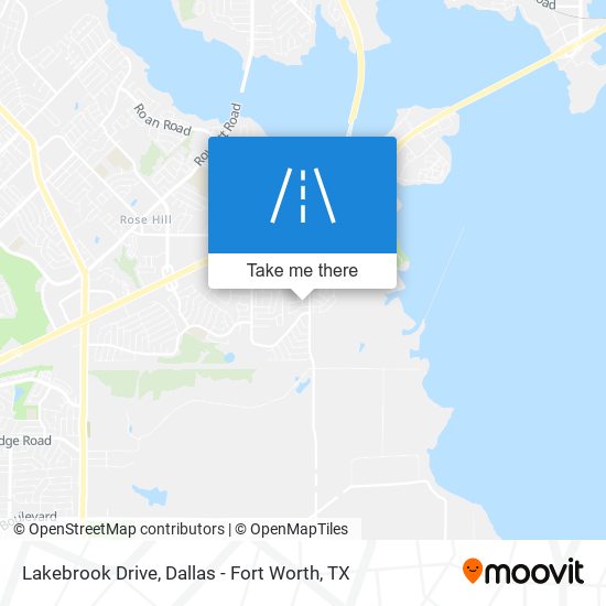 Lakebrook Drive map