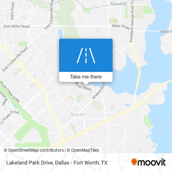 Mapa de Lakeland Park Drive