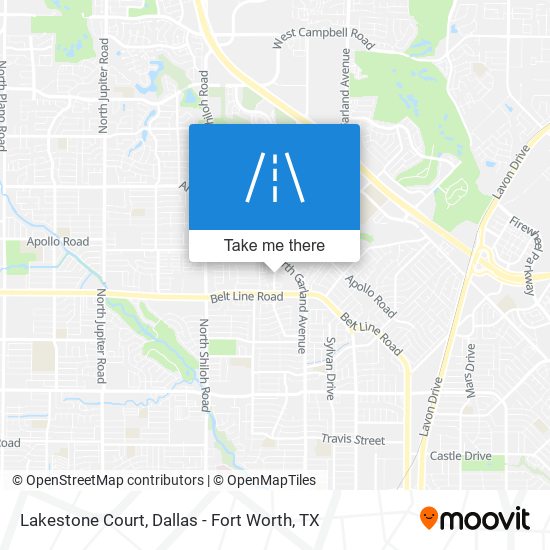 Lakestone Court map