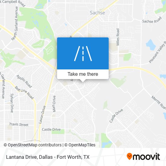 Lantana Drive map