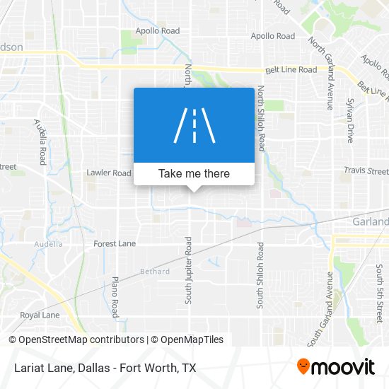 Mapa de Lariat Lane