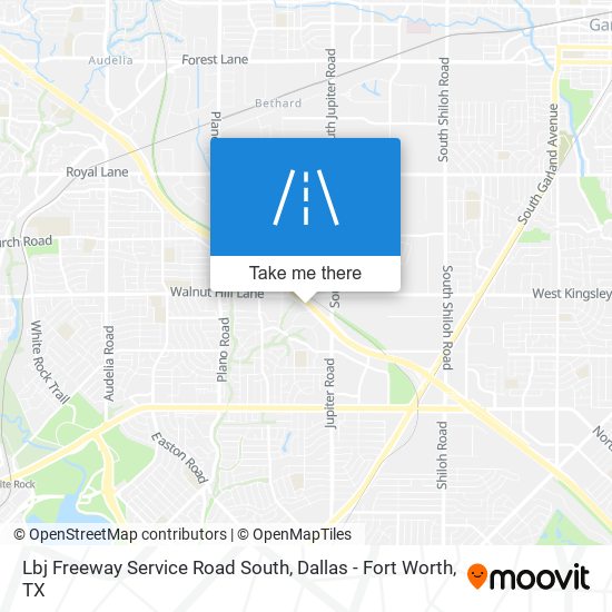 Mapa de Lbj Freeway Service Road South