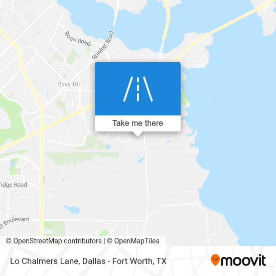 Lo Chalmers Lane map