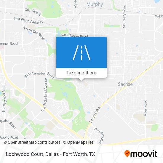 Lochwood Court map