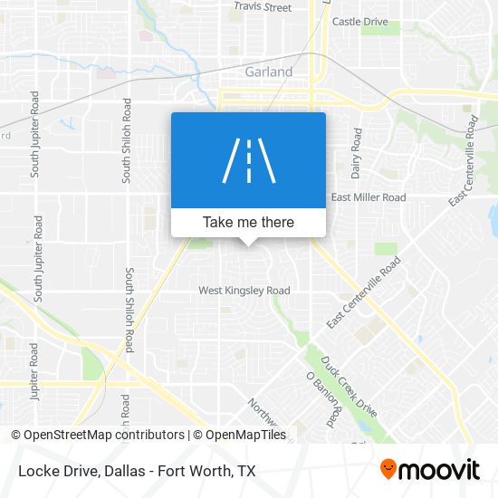 Mapa de Locke Drive