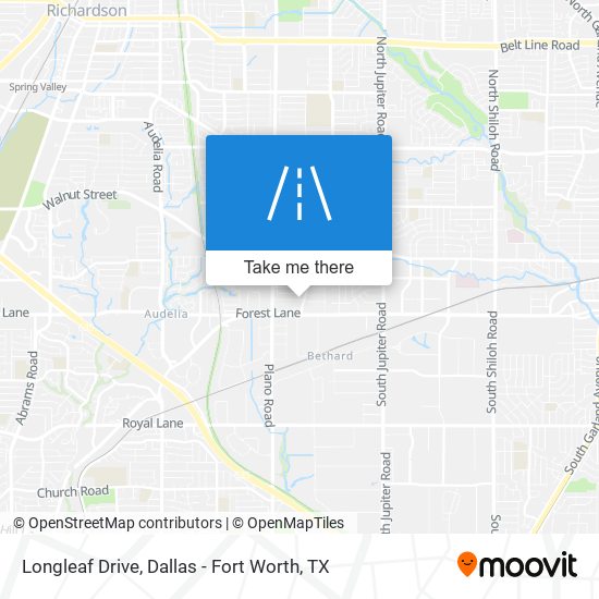 Longleaf Drive map