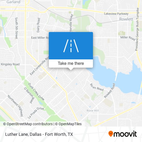 Mapa de Luther Lane
