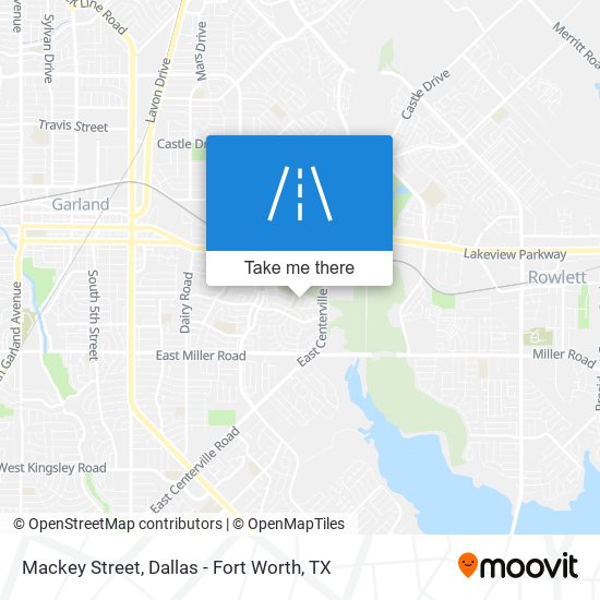 Mapa de Mackey Street