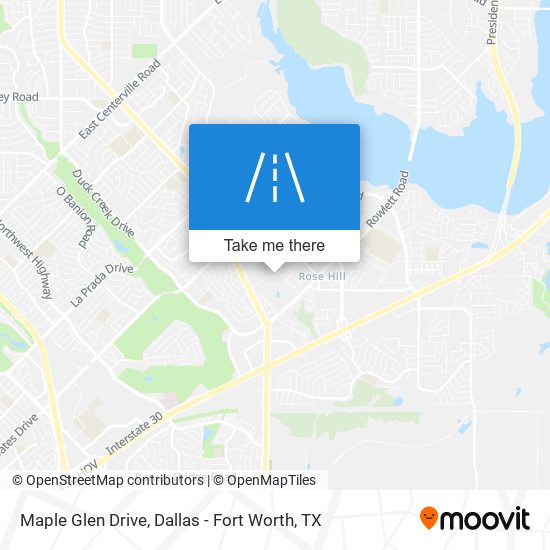 Mapa de Maple Glen Drive