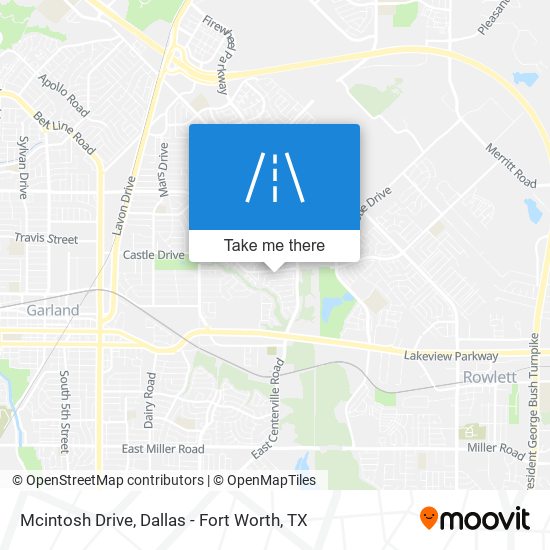 Mcintosh Drive map