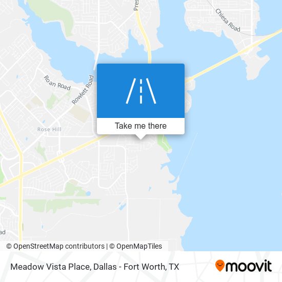 Meadow Vista Place map