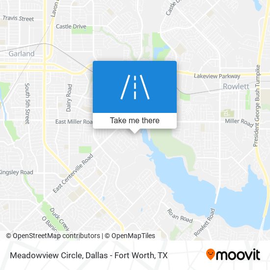 Meadowview Circle map