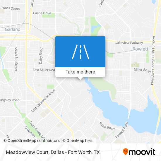 Meadowview Court map