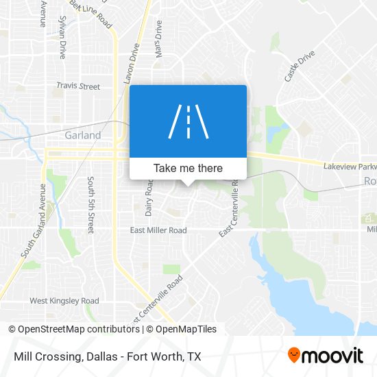 Mill Crossing map