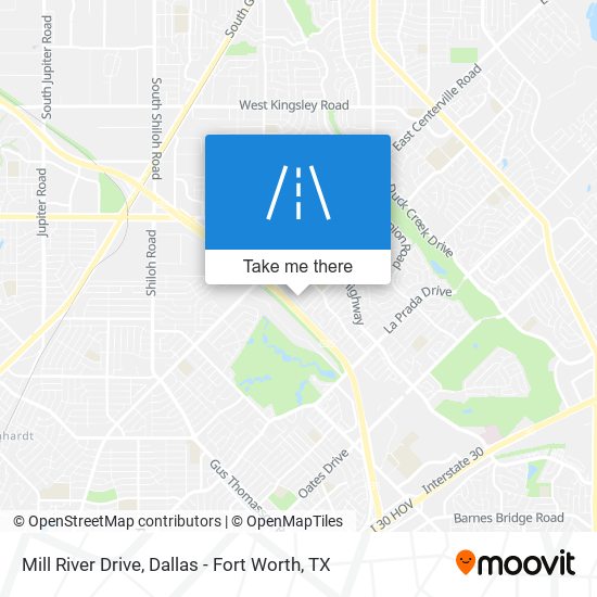 Mill River Drive map