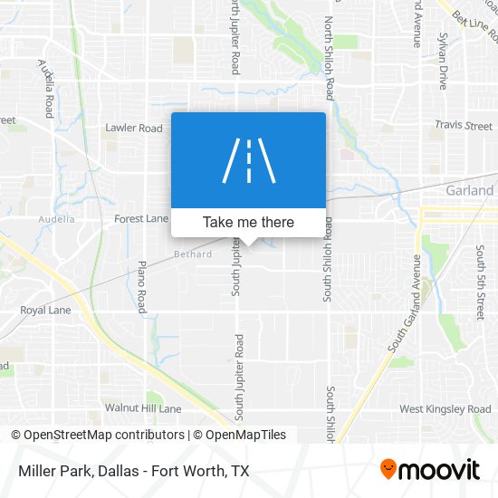 Miller Park map