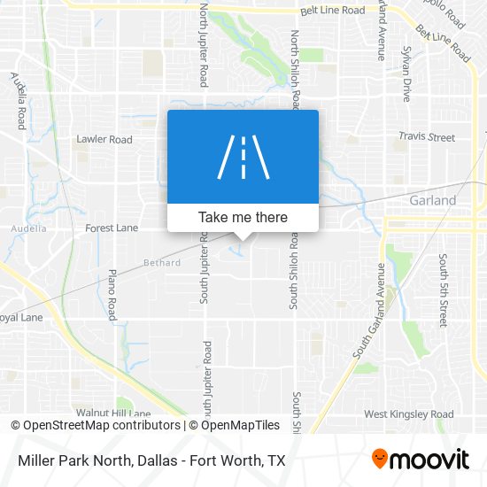Miller Park North map