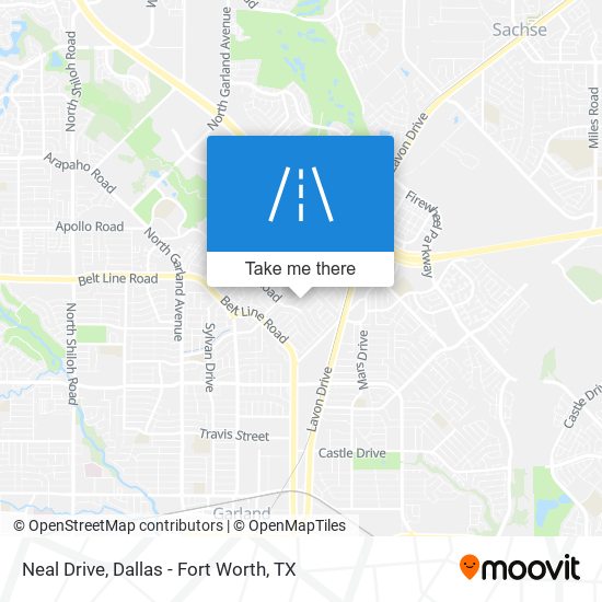 Neal Drive map