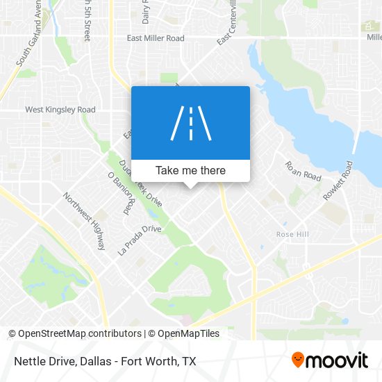 Nettle Drive map