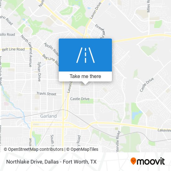Mapa de Northlake Drive