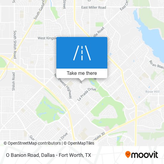 O Banion Road map