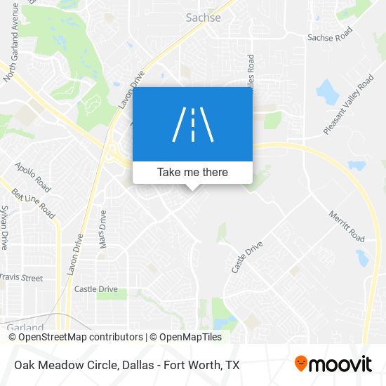 Mapa de Oak Meadow Circle