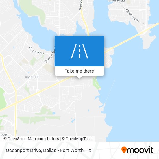Oceanport Drive map