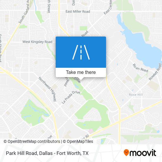 Mapa de Park Hill Road