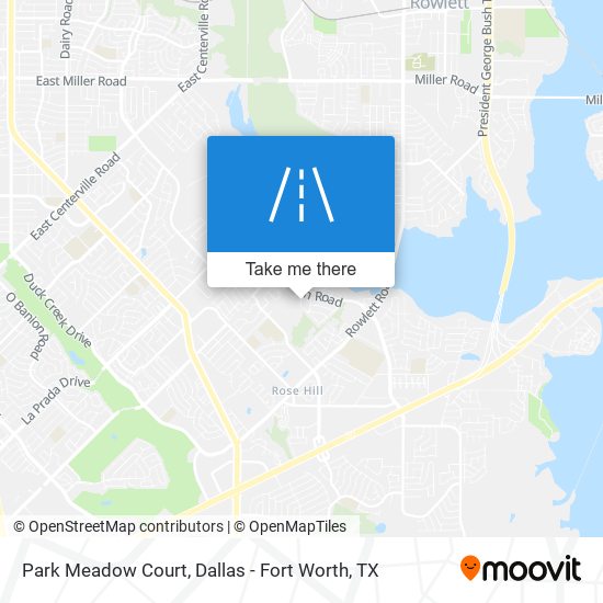 Park Meadow Court map