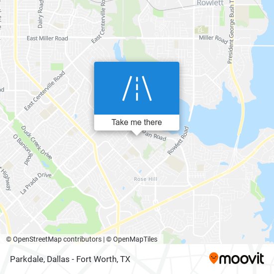 Mapa de Parkdale