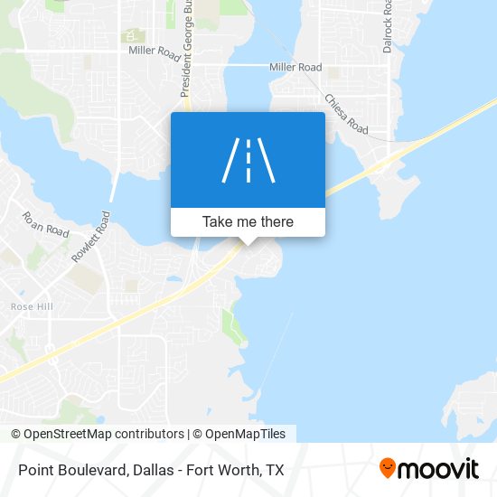 Point Boulevard map