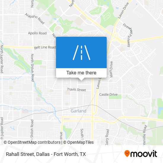 Rahall Street map