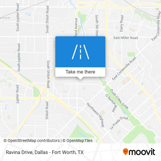 Mapa de Ravina Drive