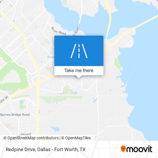 Redpine Drive map