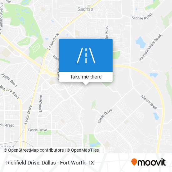 Mapa de Richfield Drive