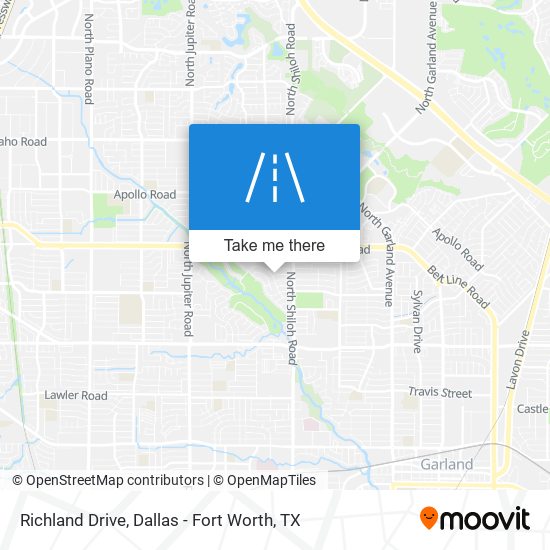 Richland Drive map