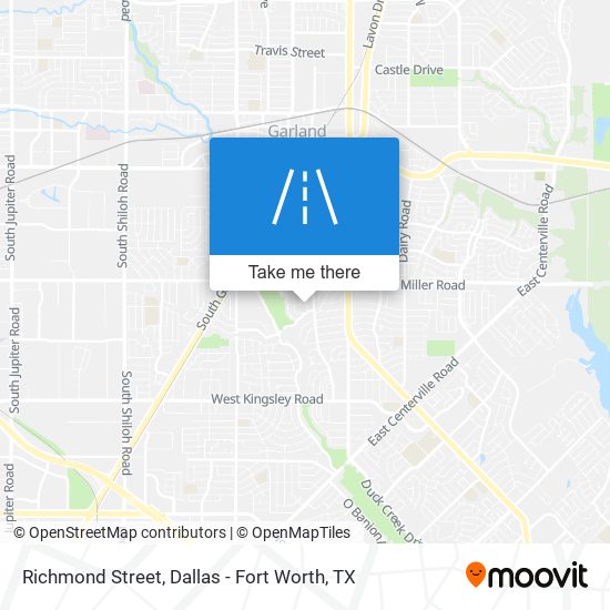 Richmond Street map