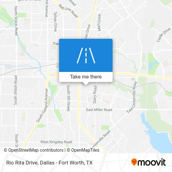 Rio Rita Drive map