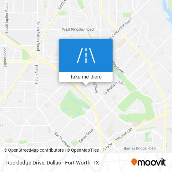 Mapa de Rockledge Drive