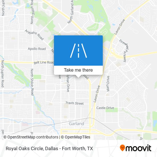 Mapa de Royal Oaks Circle