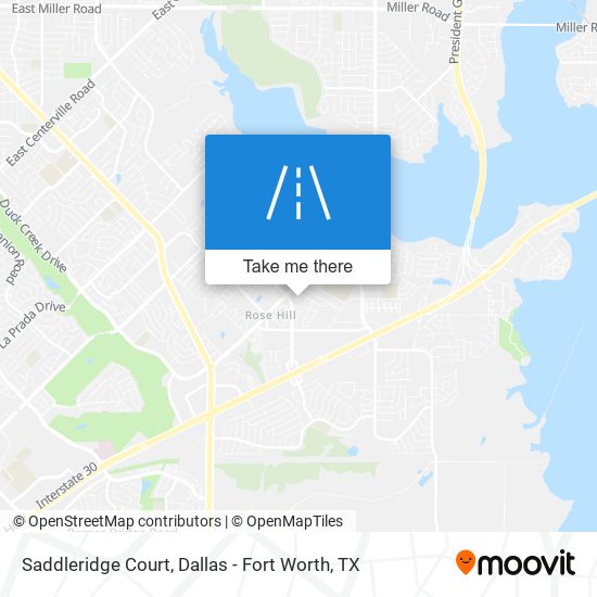 Saddleridge Court map