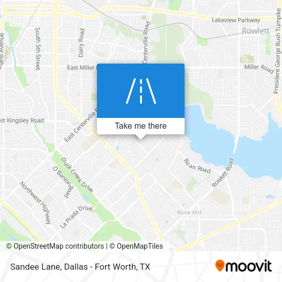 Mapa de Sandee Lane