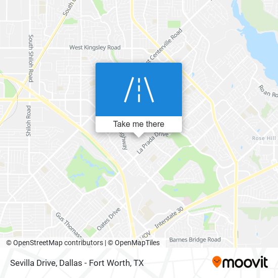 Mapa de Sevilla Drive