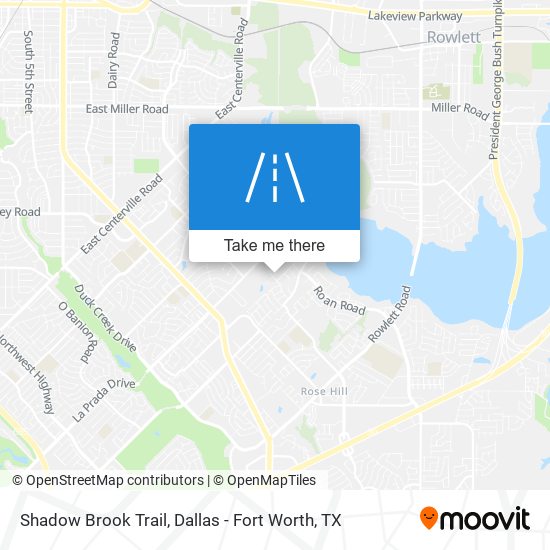 Shadow Brook Trail map