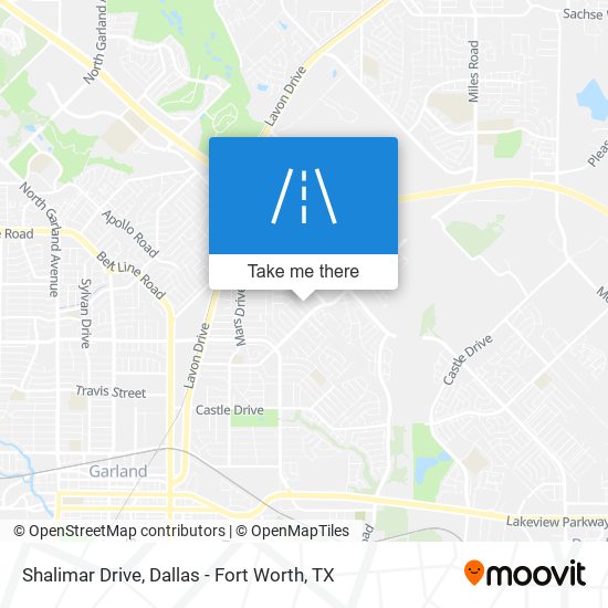 Shalimar Drive map