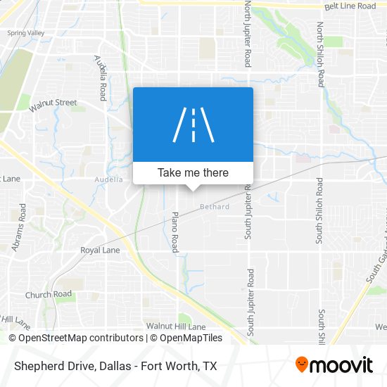 Shepherd Drive map