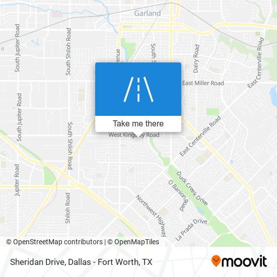 Mapa de Sheridan Drive