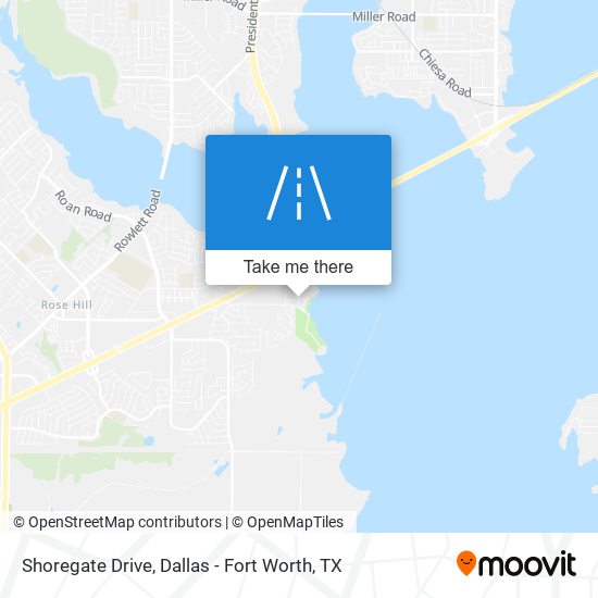 Shoregate Drive map