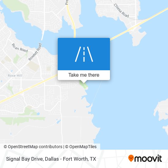 Signal Bay Drive map