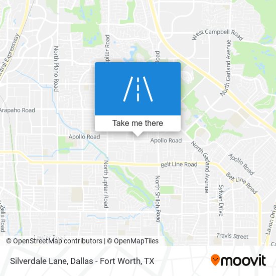 Mapa de Silverdale Lane